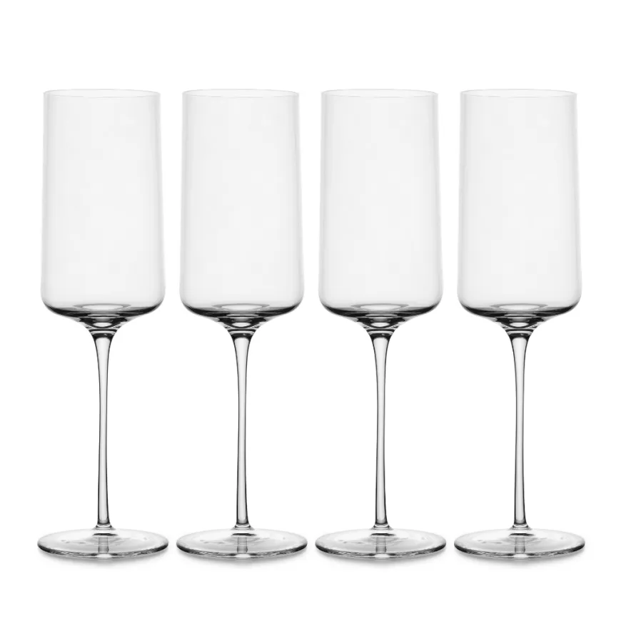 AMALFI CHAMPAGNEGLASS 31 CL 4PK KLAR