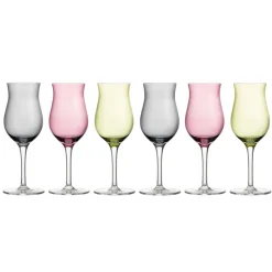 AUGUSTIN DRAMMEGLASS MIX FARGER 14 CL 6 STK