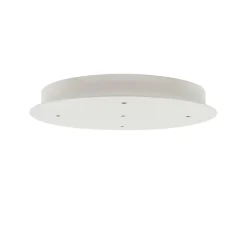 BALDAKIN HVIT RUND Ø340MM 5 HULL