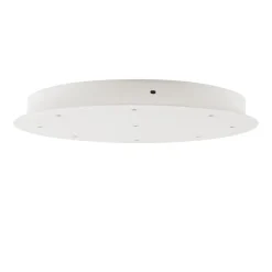 BALDAKIN HVIT RUND Ø400MM 9-HULL