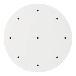 BALDAKIN HVIT RUND Ø400MM 9-HULL