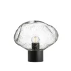 CRYSTAL STONE BORDLAMPE KLAR M/SODA