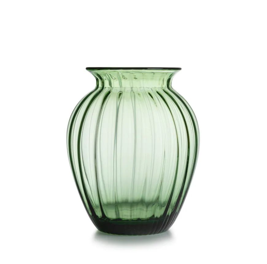 EMILY VASE 26,5 CM GRØNN OPTIKK