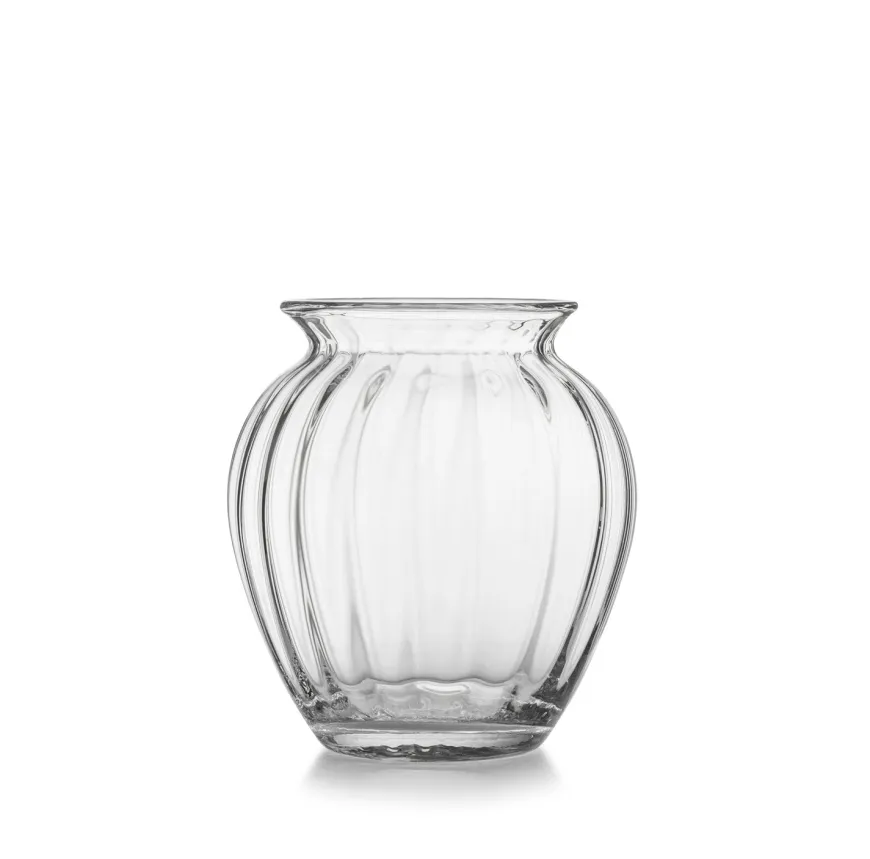EMILY VASE 23 CM KLAR OPTIKK