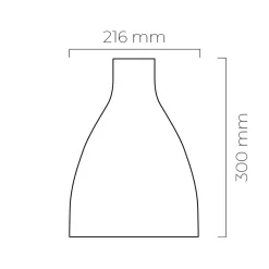 FORMA TAKLAMPE FRØYA HVIT MATT