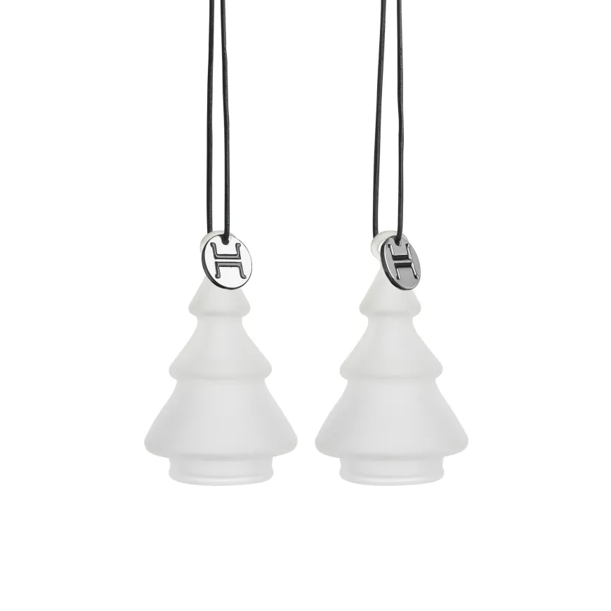 GLASSHENG GRAN FROSTET HVIT 2 PK