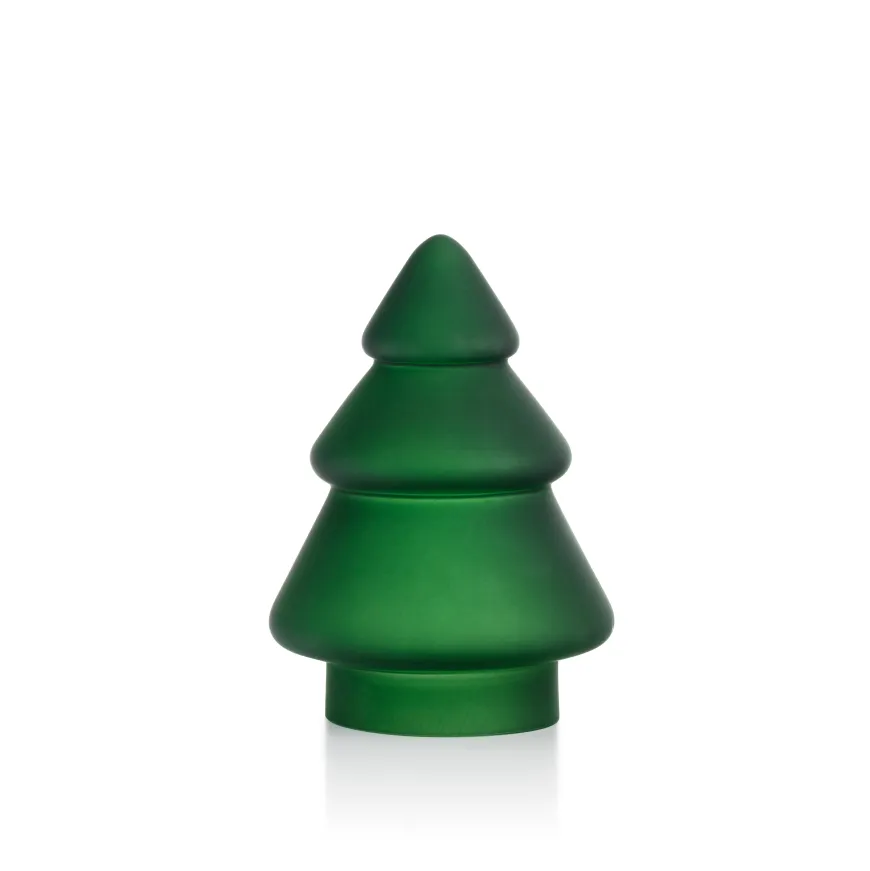 GLASSTRE FROSTET GRØNN 12,7 CM