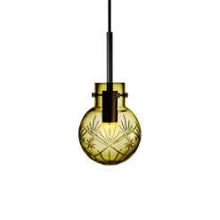 KRYSTALLKULE TAKLAMPE FINN OLIVEN 120MM