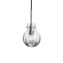 KRYSTALLKULE TAKLAMPE OPTIKK KLAR 120MM