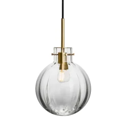 KRYSTALLKULE TAKLAMPE OPTIKK KLAR 200MM