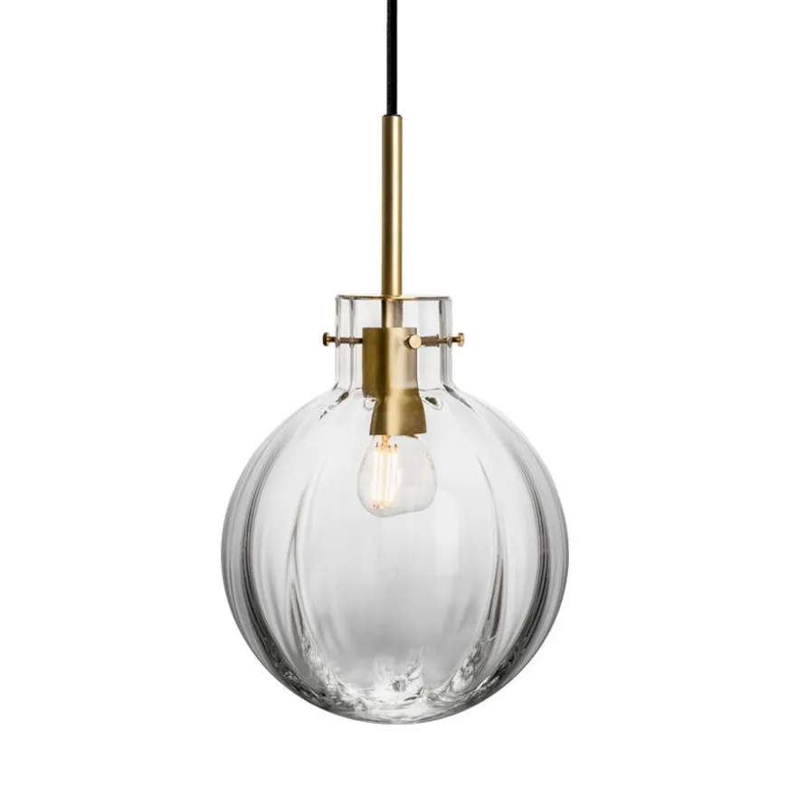 KRYSTALLKULE TAKLAMPE OPTIKK KLAR 200MM