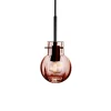 KRYSTALLKULE TAKLAMPE OPTIKK MORGENRØD 120MM