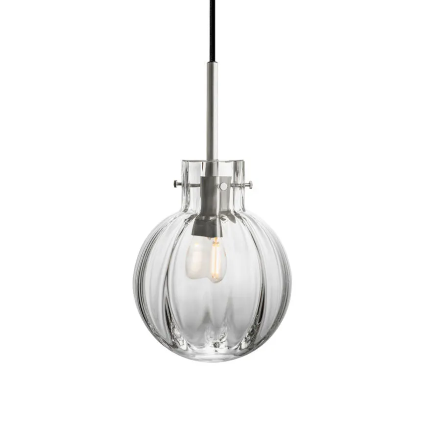 KRYSTALLKULE TAKLAMPE OPTIKK KLAR 160MM