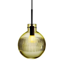 KRYSTALLKULE TAKLAMPE SKJÆR OLIVEN 200MM