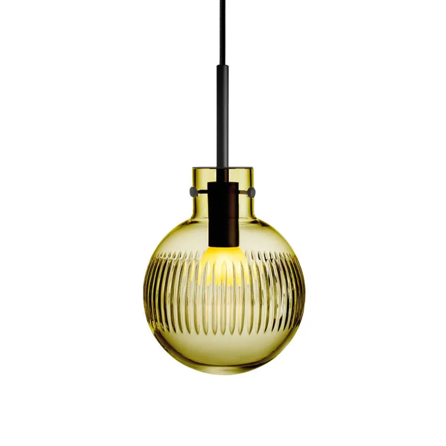KRYSTALLKULE TAKLAMPE SKJÆR OLIVEN 160MM
