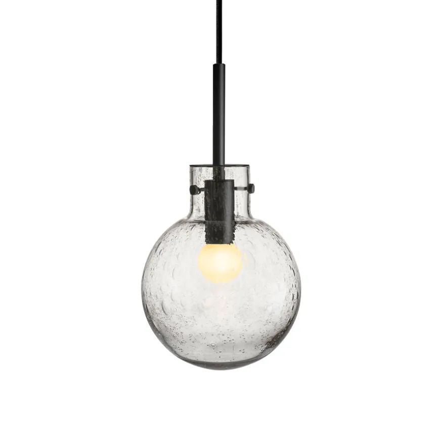 KRYSTALLKULE TAKLAMPE SODA KLAR 160MM