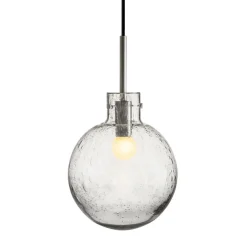 KRYSTALLKULE TAKLAMPE SODA KLAR 200MM