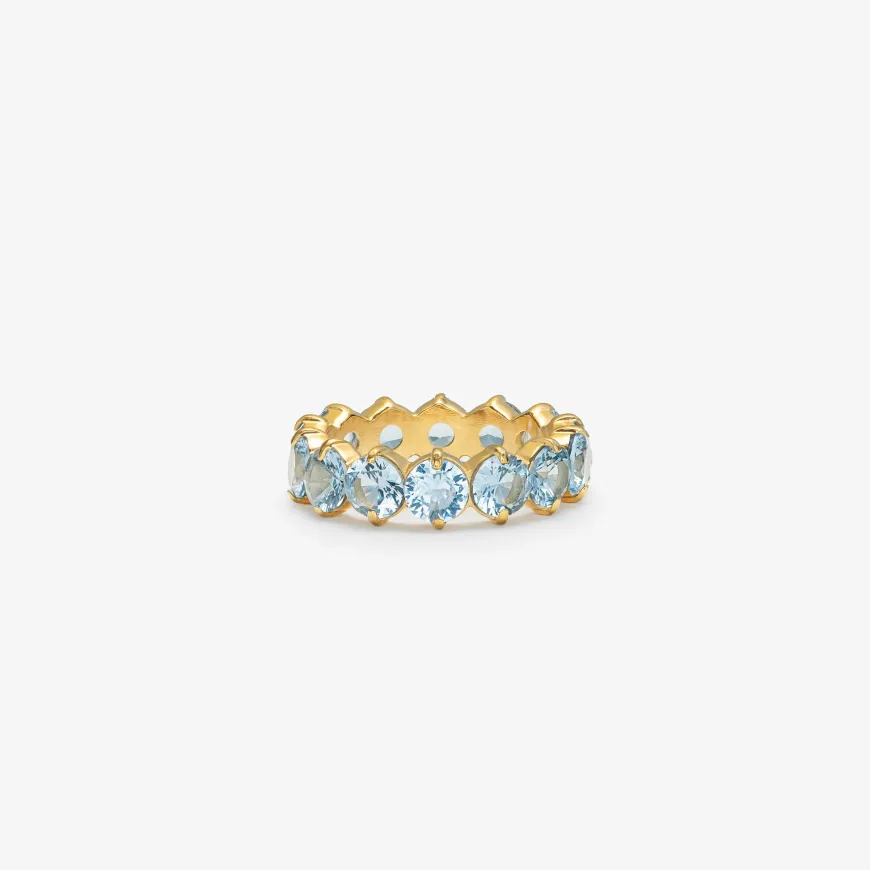 LYRA RING ISBLÅ