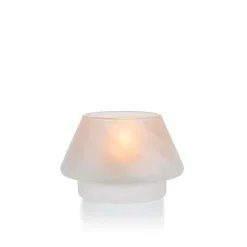 LYSLYKT FROSTET HVIT 2 PK