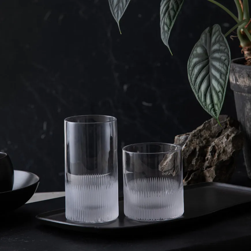 NEW YORK WHISKYGLASS 25CL 2PK