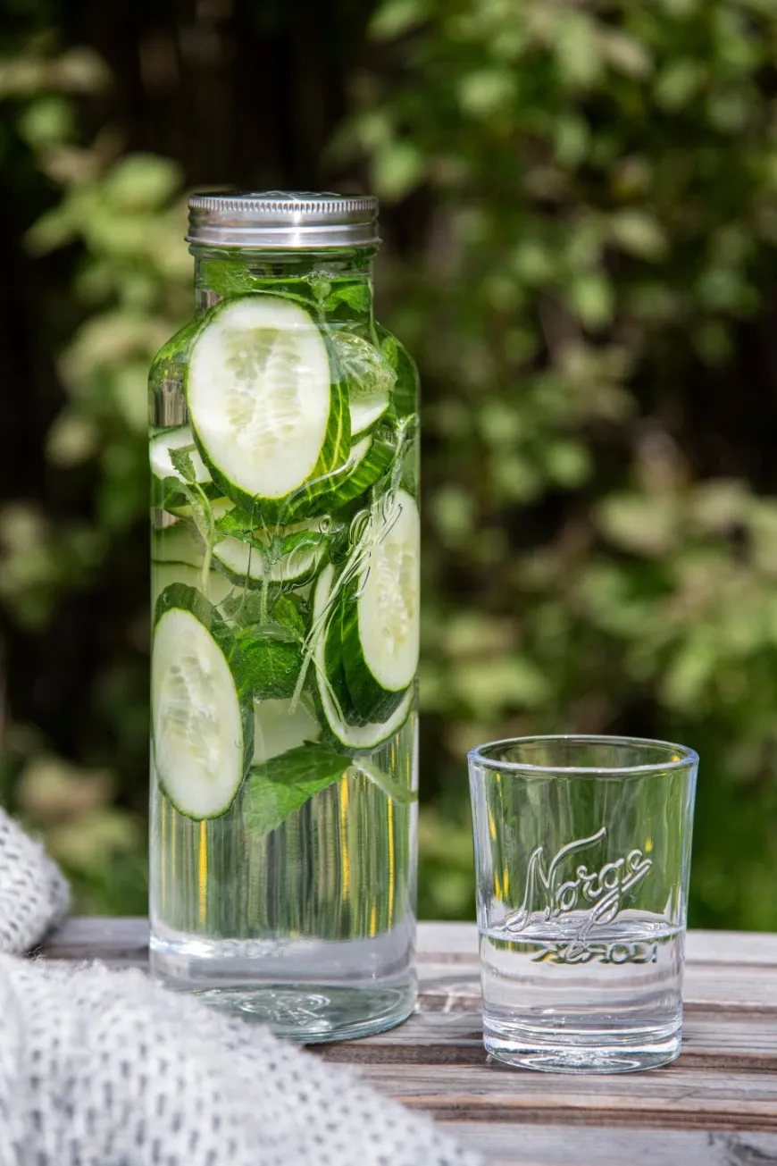 NORGESGLASSET GLASSFLASKE 1,5L