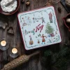 NORGESGLASSET KAKEBOKS FIRKANTET