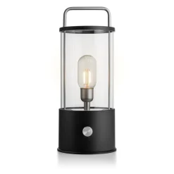 NORGESGLASSET LED LYKT 36 CM SORT