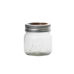 NORGESGLASSET OPPBEVARINGSGLASS 0,4L SKRULOKK 4PK