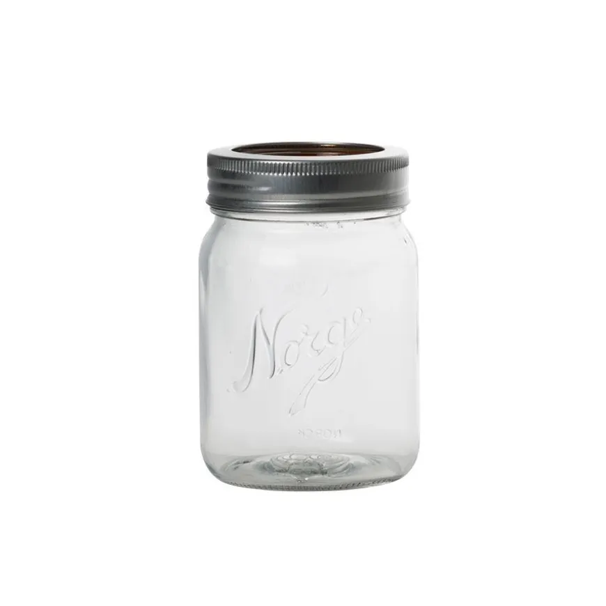 NORGESGLASSET OPPBEVARINGSGLASS 0,7L SKRULOKK 4PK