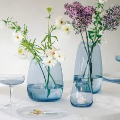 SICCORI VASE 20 CM HIMMELBLÅ