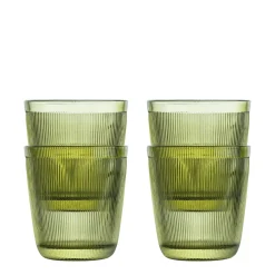 SIRI DRIKKEGLASS 20CL 4PK GRØNN