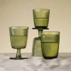 SIRI DRIKKEGLASS 30CL 4PK GRØNN