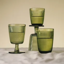 SIRI DRIKKEGLASS 30CL 4PK GRØNN