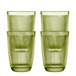SIRI DRIKKEGLASS 30CL 4PK GRØNN