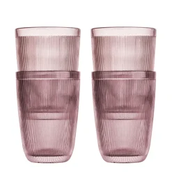 SIRI DRIKKEGLASS 30CL 4PK ROSA