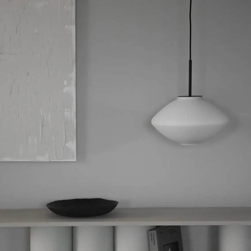 Taklampe 4280 Matt hvit