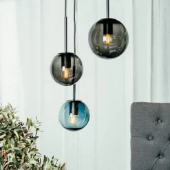 TAKLAMPE 4014 STÅLBLÅ