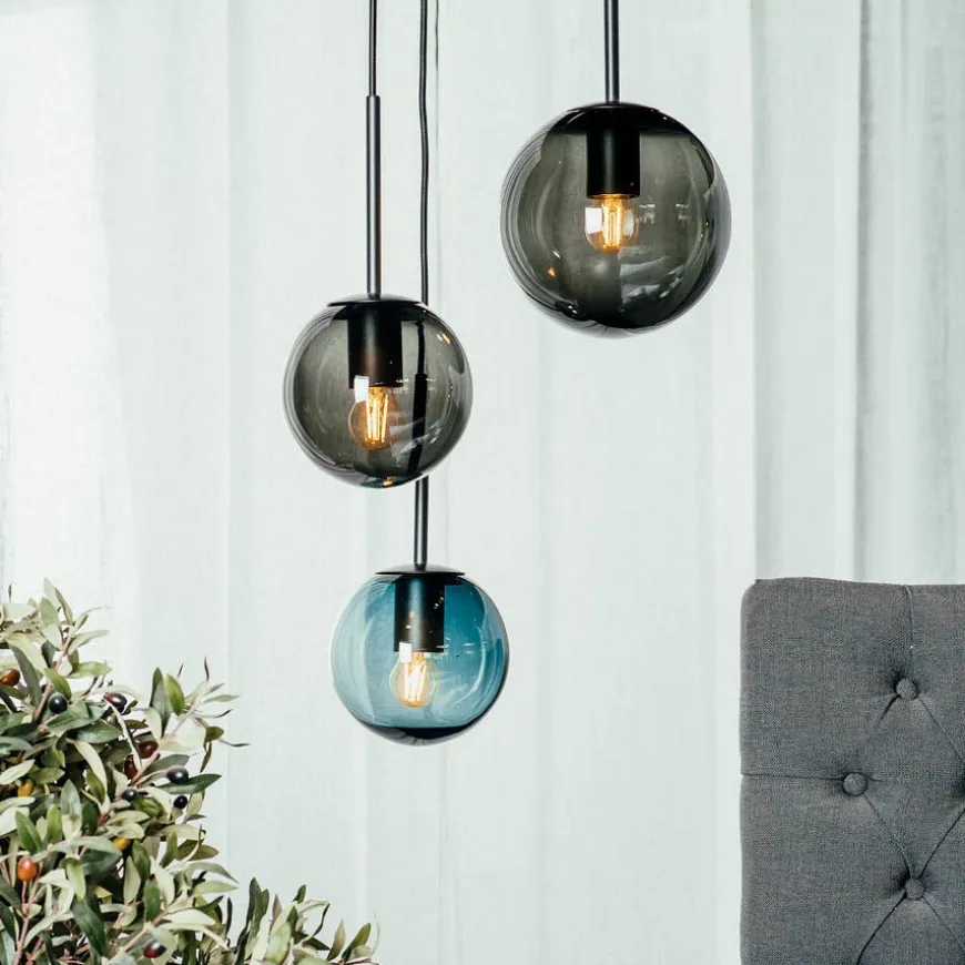 TAKLAMPE 4014 STÅLBLÅ